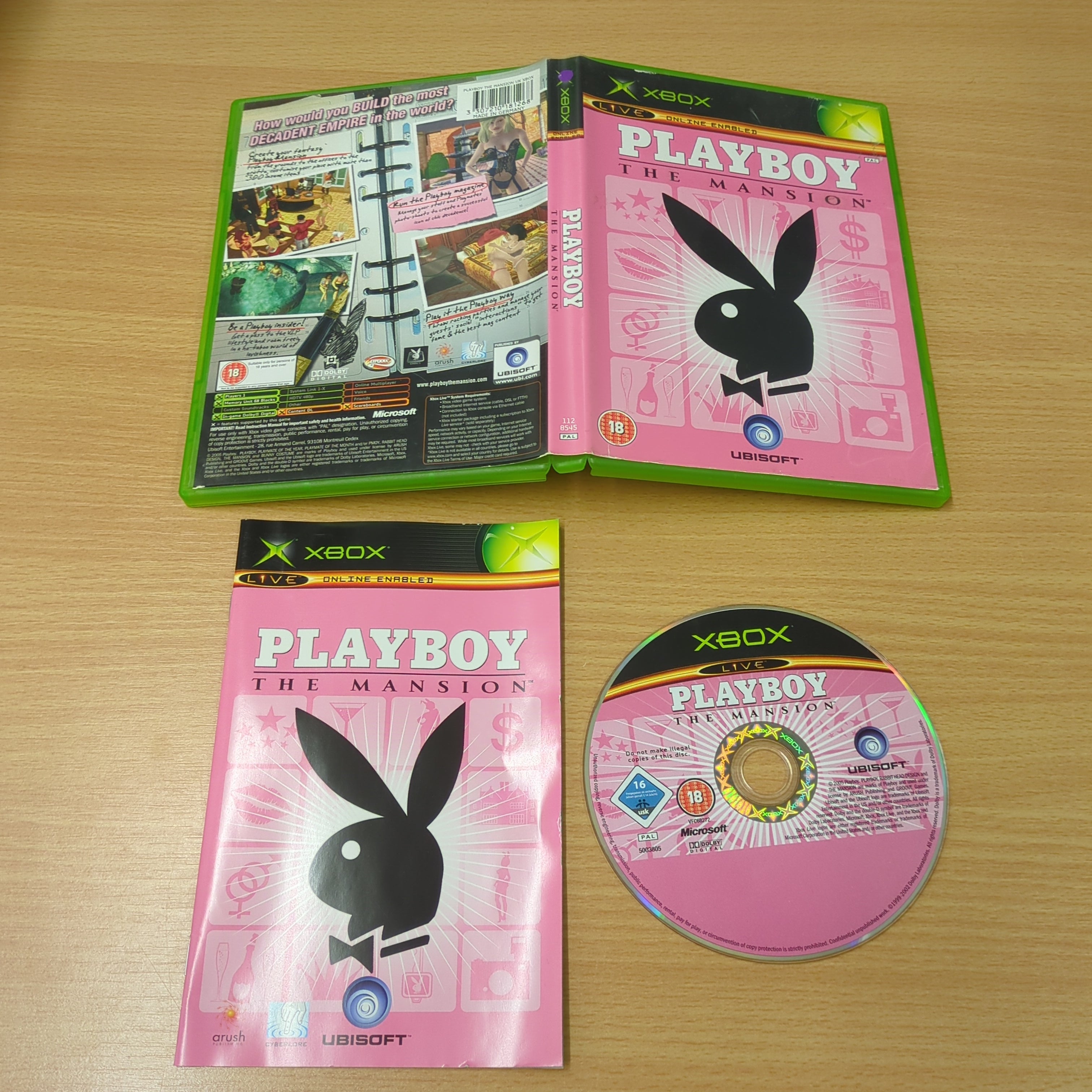 Playboy: The Mansion original Xbox game Playboy: The Mansion original Xbox game